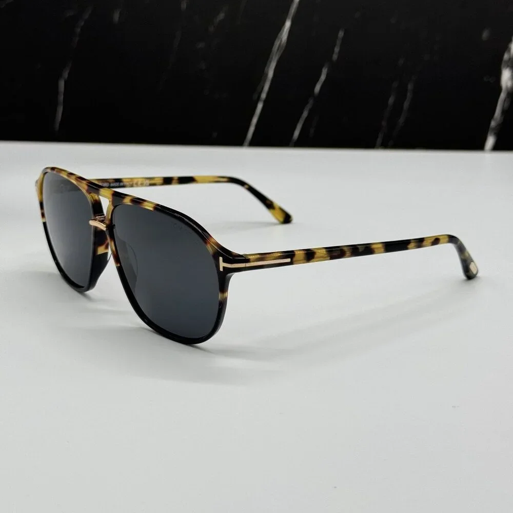 NEW TOM FORD BRUCE TF1026 05A HAVANA MEN SUNGLASSES TOM FORD FT1026 05A